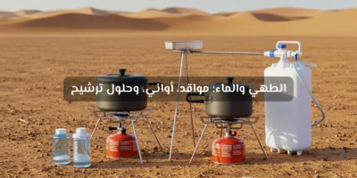 قائمة تجهيزات التخييم