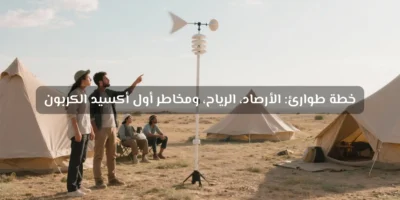 التخييم في الشتاء